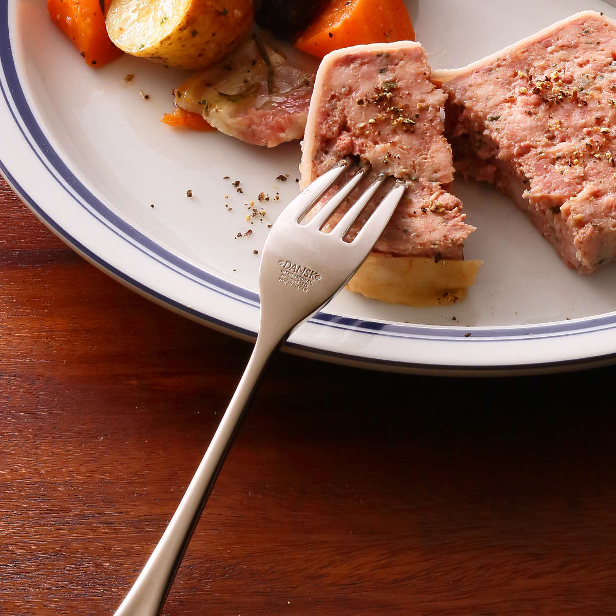 DANSK（ダンスク） トルン デザートフォーク 18cm ステンレス製 日本製