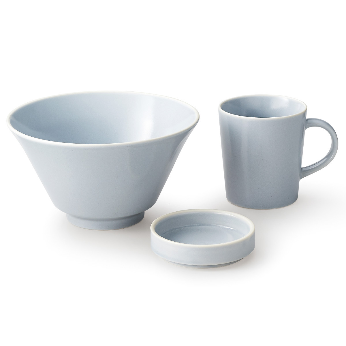 食器セット ボウル マグカップ 小皿 シエル 磁器 美濃焼 （ カフェ