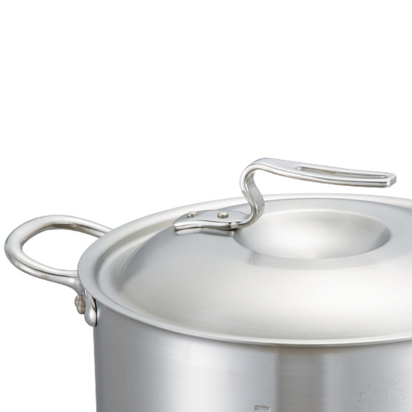 寸胴鍋 IH対応 約7L 21cm 業務用 ニューキングデンジ （ ガス火対応