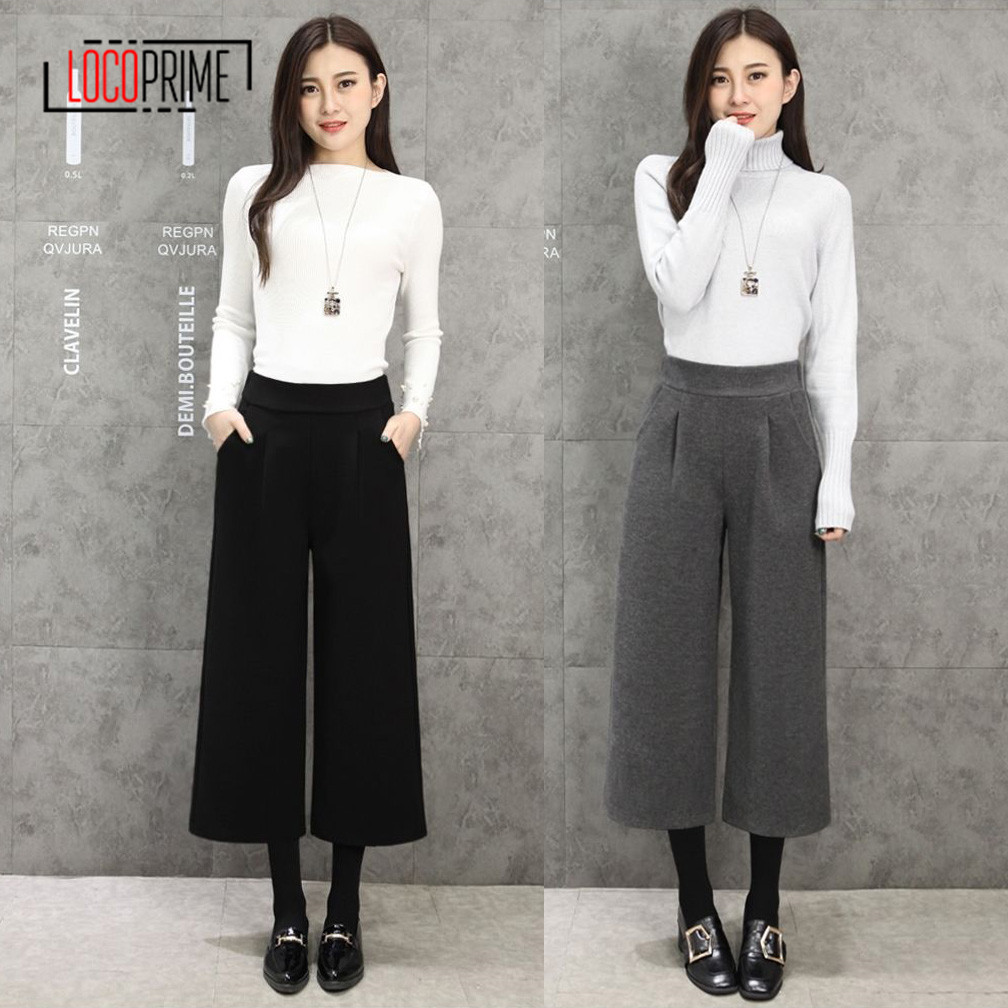 ガウチョパンツ レディース 春コーデ ボトムス ワイドパンツ 美脚 脚長