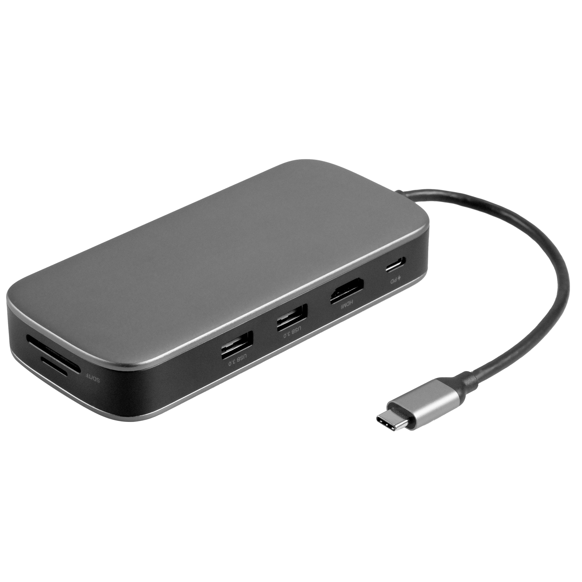 FlexiSpot USBハブ 7IN1 ドッキングステーション USB-C TYPE-C PD