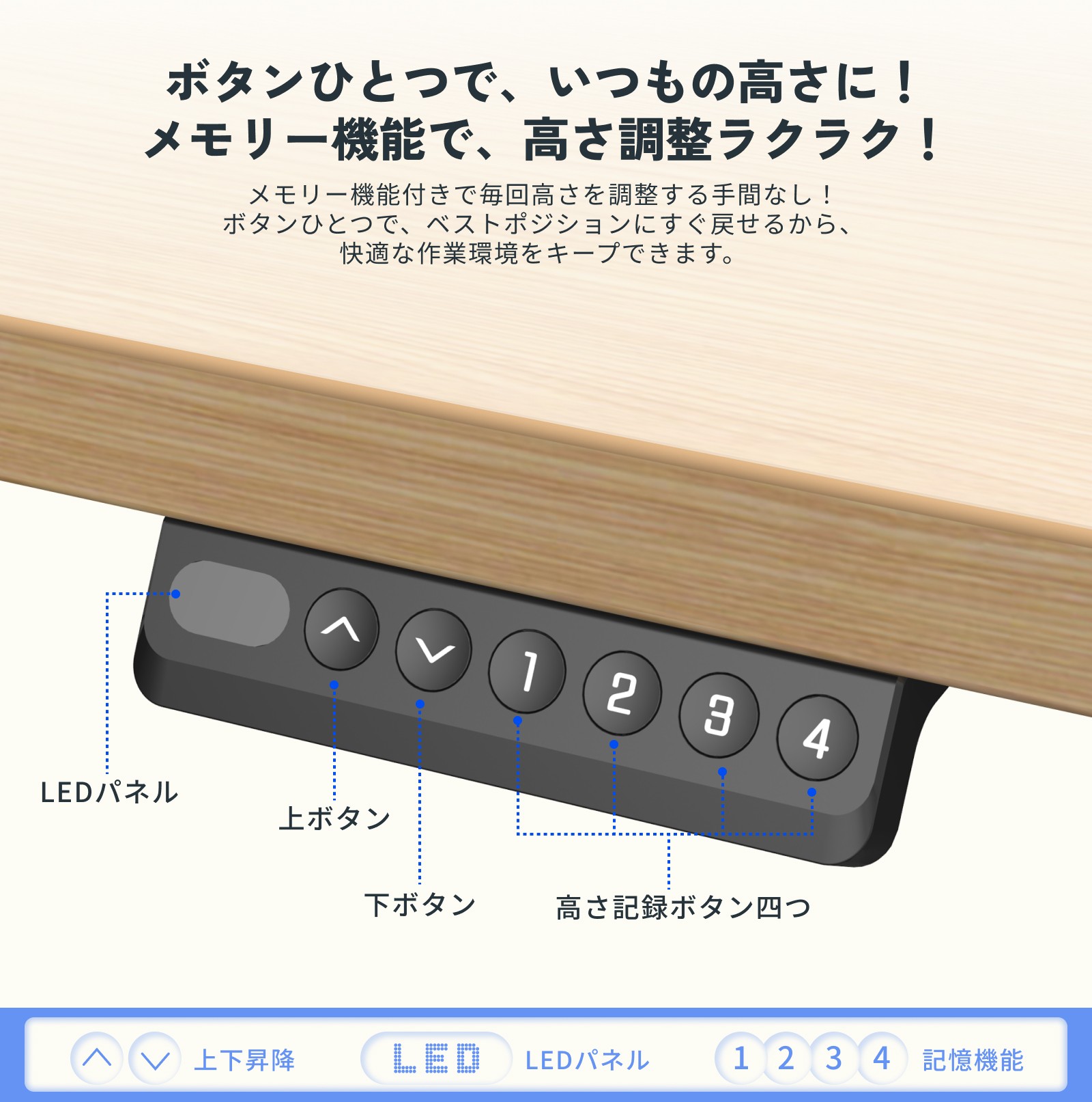 FlexiSpot パソコンデスク 120cm 昇降デスク 電動 FlexiSpot E9 デスク