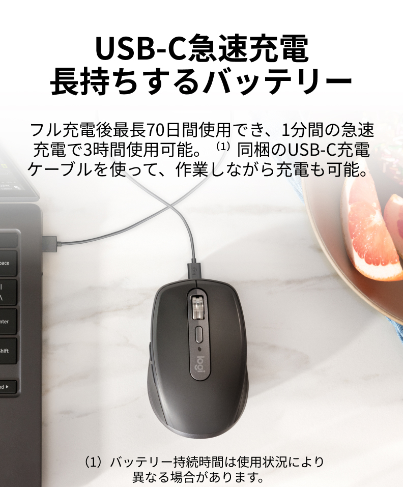 logicool（ロジクール） マウス ワイヤレスマウス MX1800 MX ANYWHERE