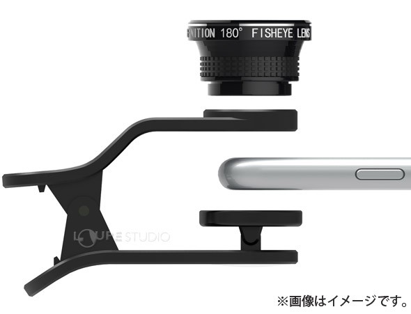 dショッピング |リアルプロ クリップレンズ フイッシュアイレンズ