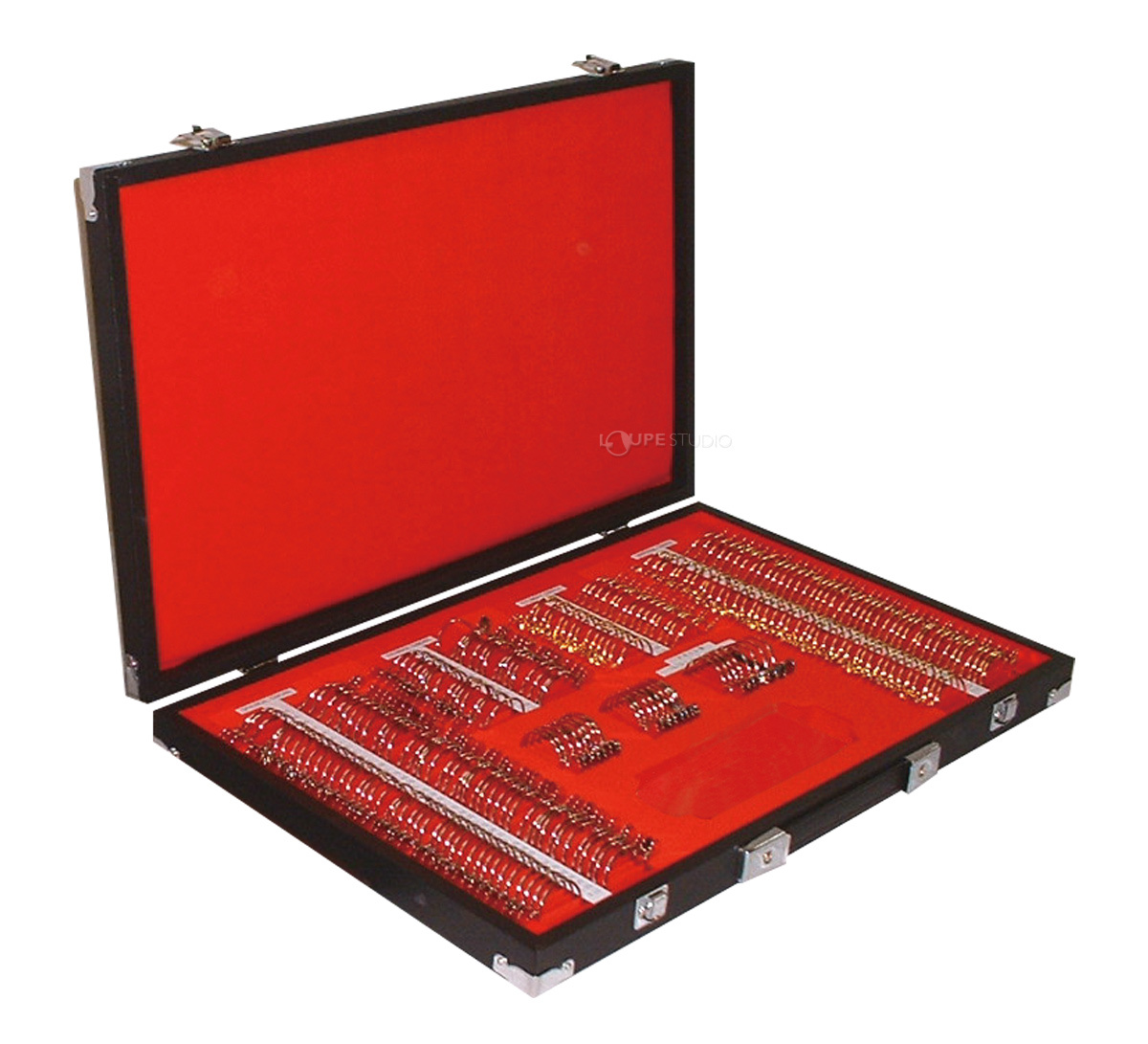 視力検査用 レンズ 収納 ポータブルカバン型 眼科 眼医者 目医者 35