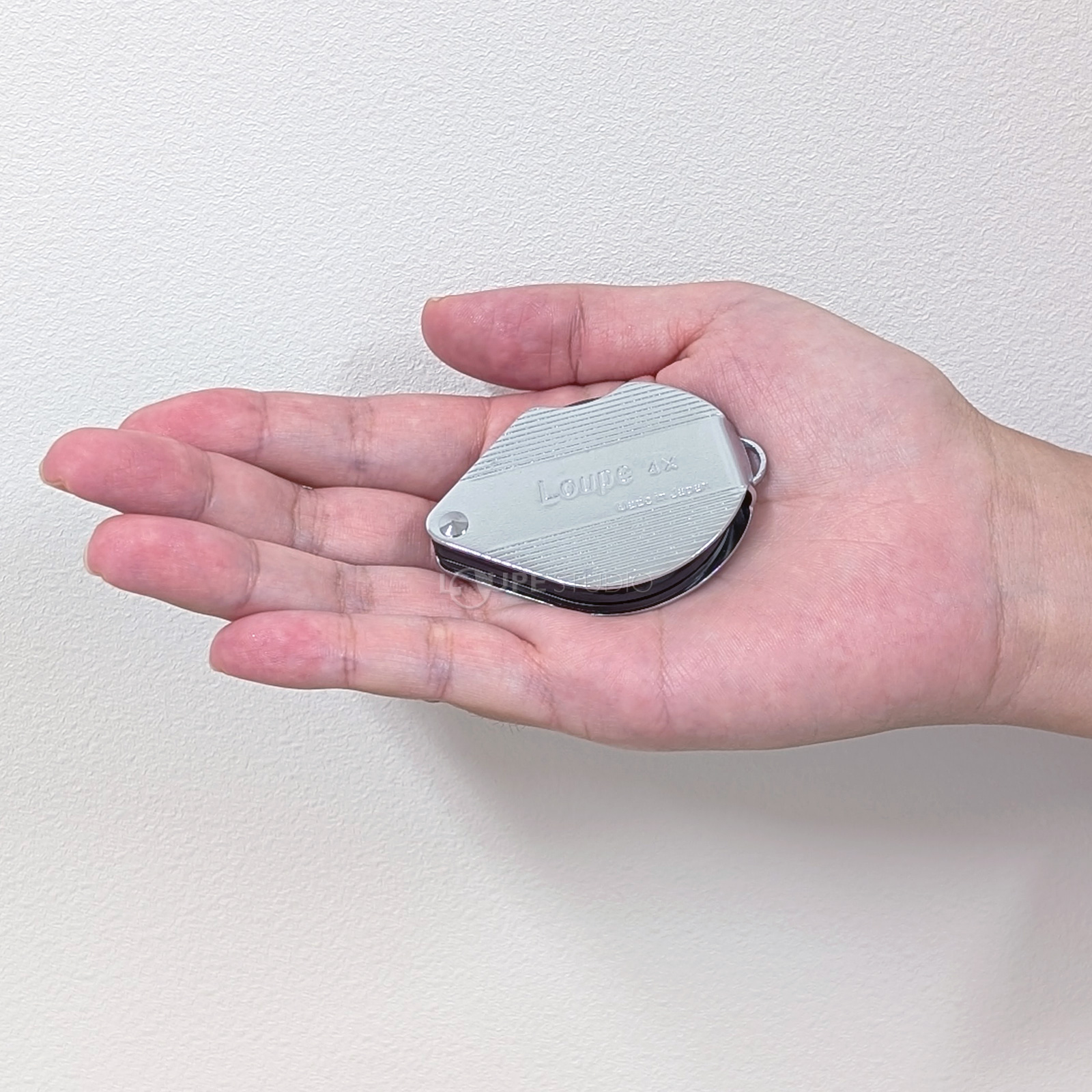 繰り出し ポケットルーペ 携帯 おしゃれ 7951 4倍 36mm 虫眼鏡 拡大鏡