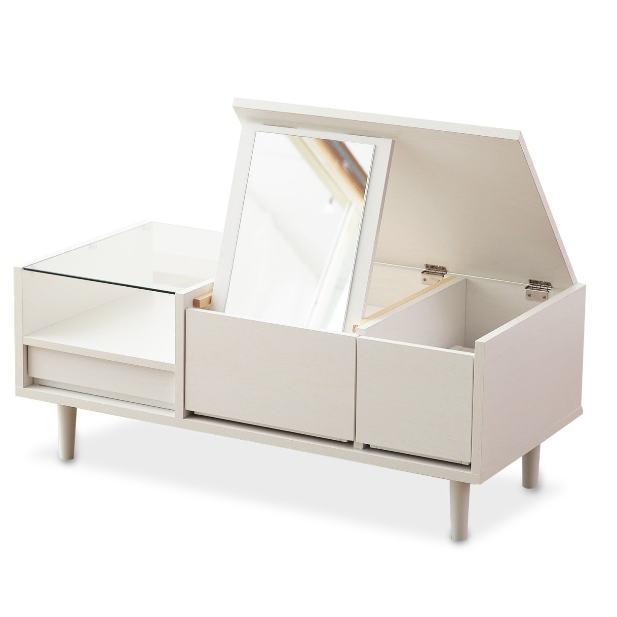 LOWYA（ロウヤ） ドレッサー テーブル おしゃれ 鏡台 ドレッサー