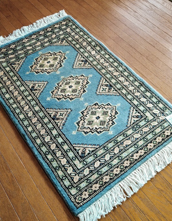 パキスタン絨毯 大判 約280センチ×188センチ ウール 手織り パキスタン