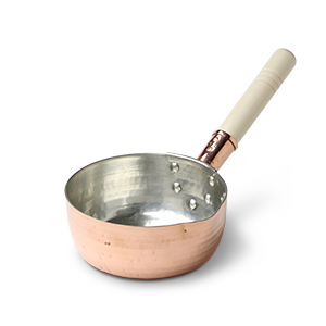 中村銅器製作所 銅行平鍋 18cm 銅製 雪平鍋 片手鍋 日本製