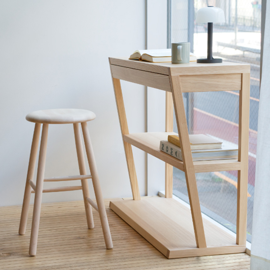 コンソールテーブル 木製 スリム 幅90cm 玄関 テーブル リビング