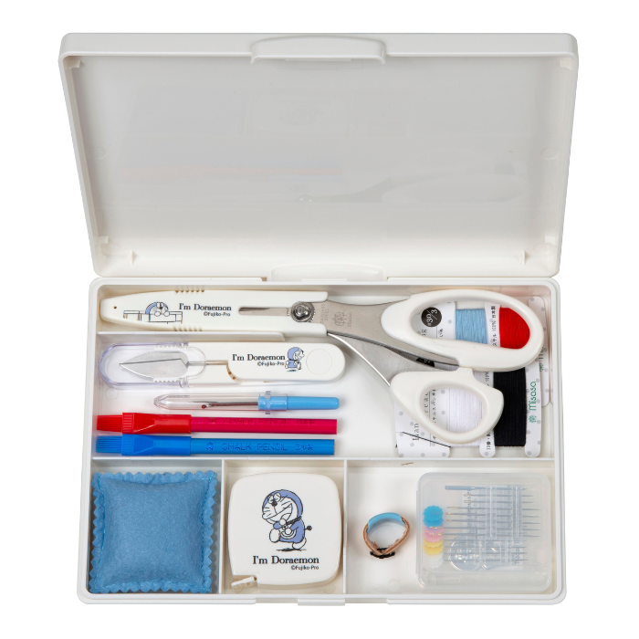 ドラえもん ソーイングセット ファスナーバッグ トートバッグ ミササ