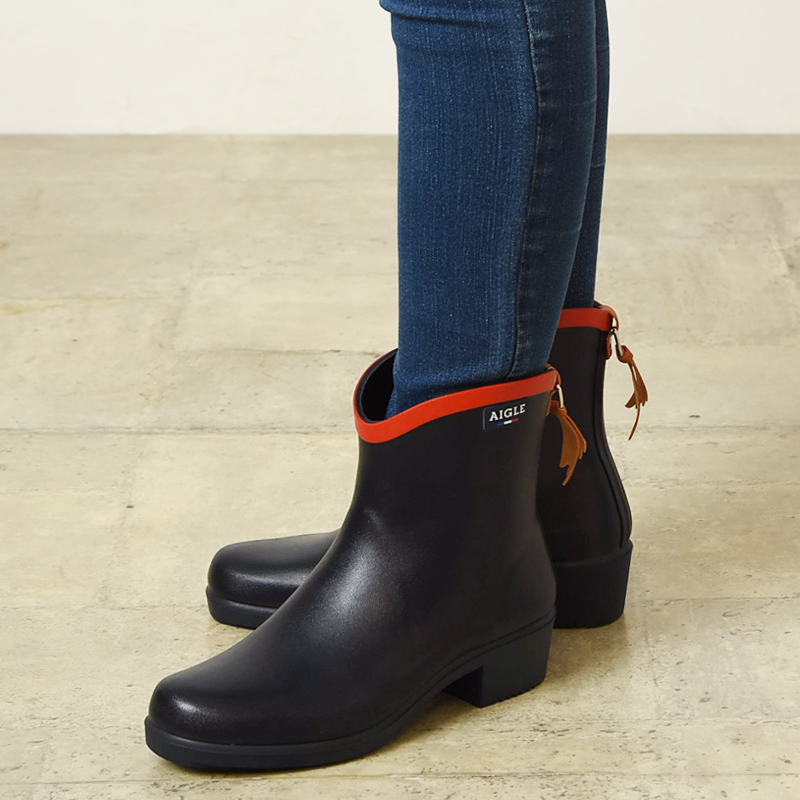 ジュリエット AIGLE エーグル レインブーツ ラバーブーツ アンクル丈
