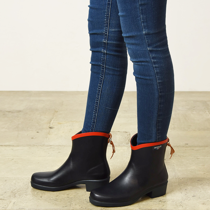 ジュリエット AIGLE エーグル レインブーツ ラバーブーツ アンクル丈