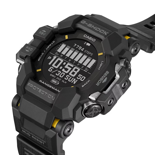G-SHOCK カシオ CASIO 腕時計 レンジマン 心拍計 GPS機能 GPR-H1000