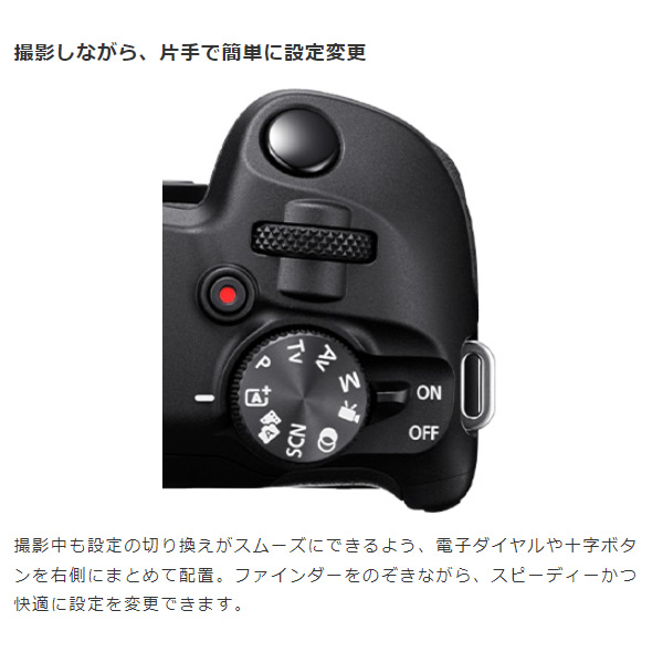 EOS ミラーレス一眼カメラ Canon キヤノン R100 ダブルズームキット