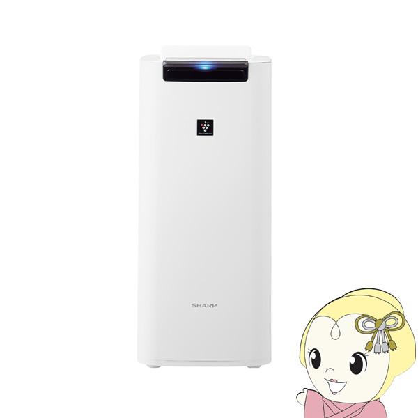プラズマクラスター シャープ 加湿空気清浄機 KI-RS40-W ホワイト