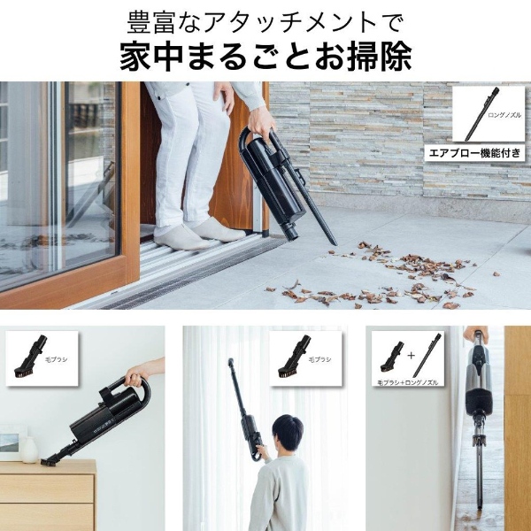 三菱電機（MITSUBISHI ELECTRIC） 掃除機 紙パック式 コードレス