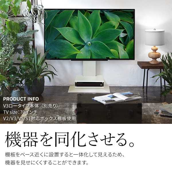 EQUALS（イコールズ） WALLインテリアテレビスタンド V4・PRO対応