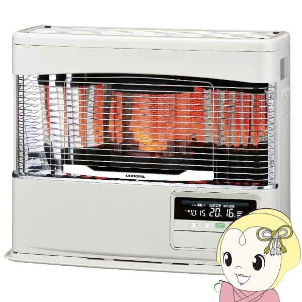 CORONA（コロナ） [予約]コロナ FF式輻射石油ストーブFF-6825PK-W