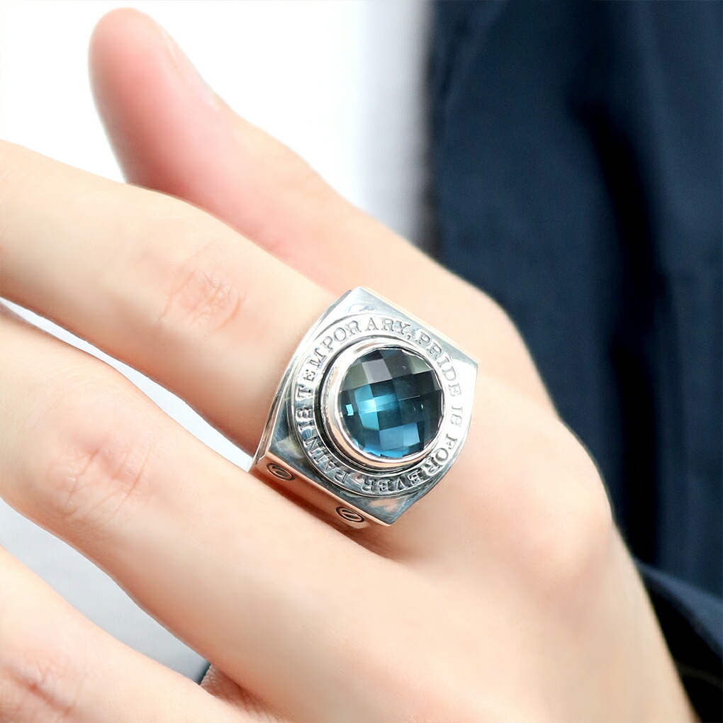 Dr MONROE（ドクターモンロー） スクエア カレッジ リング 指輪 13〜23