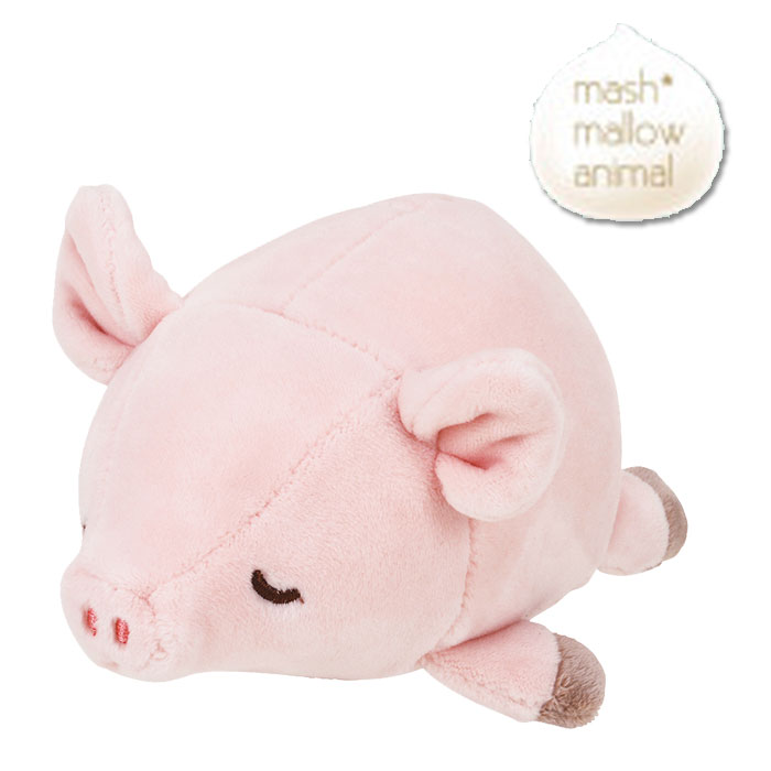 ぬいぐるみ ブタ マシュマロアニマル ぶた マスコット 豚 小さい