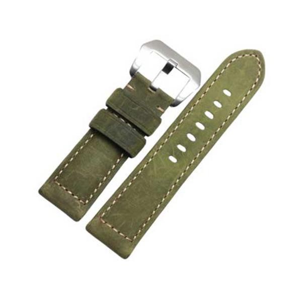 For PANERAI パネライ 幅22mm 24mm 26mm 時計バンド イタリアレザー