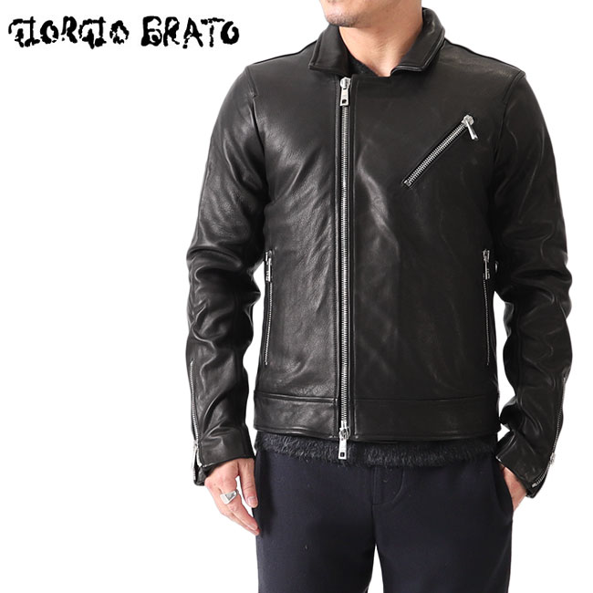GIORGIO BRATO ジョルジオブラット レザー トートバッグ ボストン