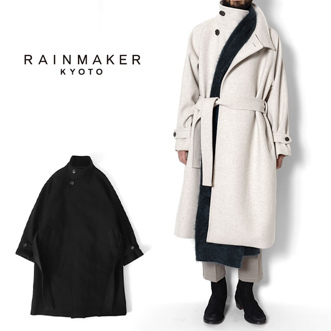 RAINMAKER レインメーカー メルトンウール ショールカラー Pコート
