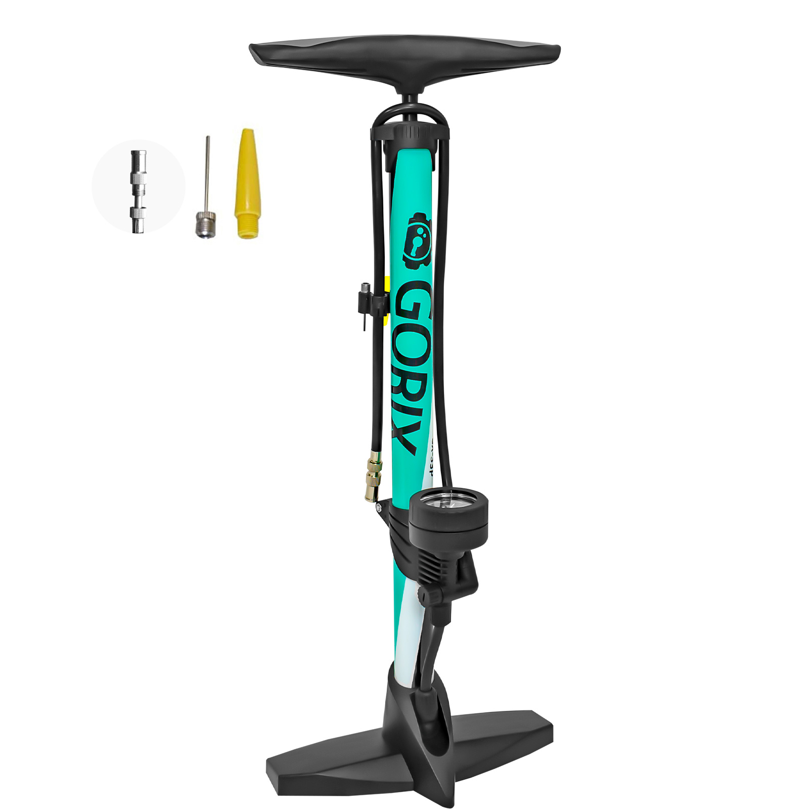 GORIX 自転車 空気入れ ゴリックス 仏式 米式 英式対応 種類 交換