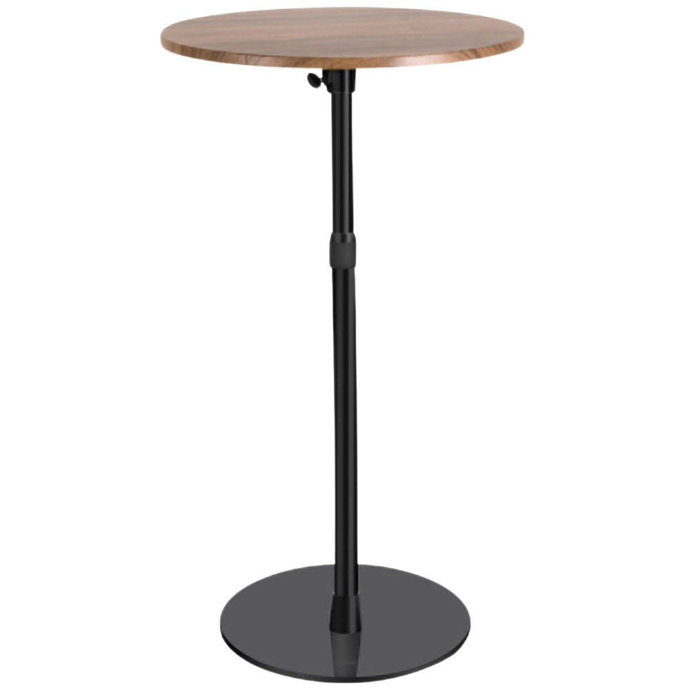 丸テーブル 白 60cm サイドテーブル 丸 ダイニング 昇降式 幅40cm 高さ