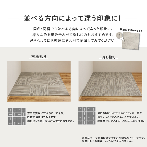 東リ（TOLI） 洗える タイルカーペット 撥水 防汚 消臭 防ダニ 50×50