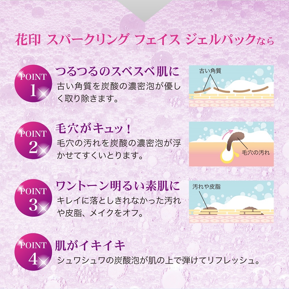 HANAJIRUSHI パック 炭酸パック フェイスケア 毛穴 角質 ケア くすみ