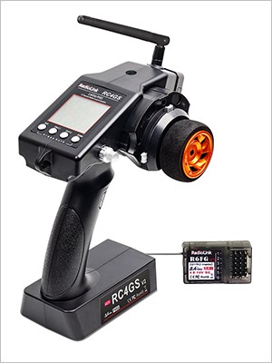 Radiolink RC4GS V3 5CH 2.4GHz プロポセット RC カー ボート 送信機