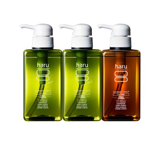 haru（ハル） シャンプー haru kurokami スカルプ 選べる 3本 セット