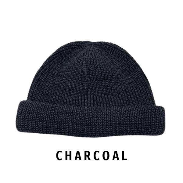 RACAL（ラカル） RACAL SK8 Roll Knit Cap 日本製 洗濯機洗いOK
