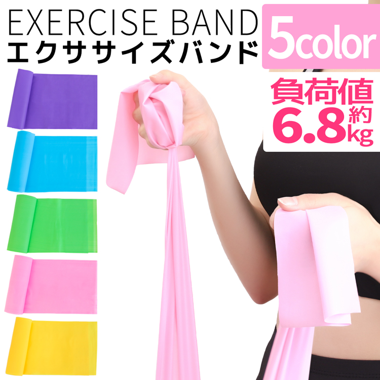 新作入荷 ヨガバンド セラバンド トレーニングチューブ ゴムバンド