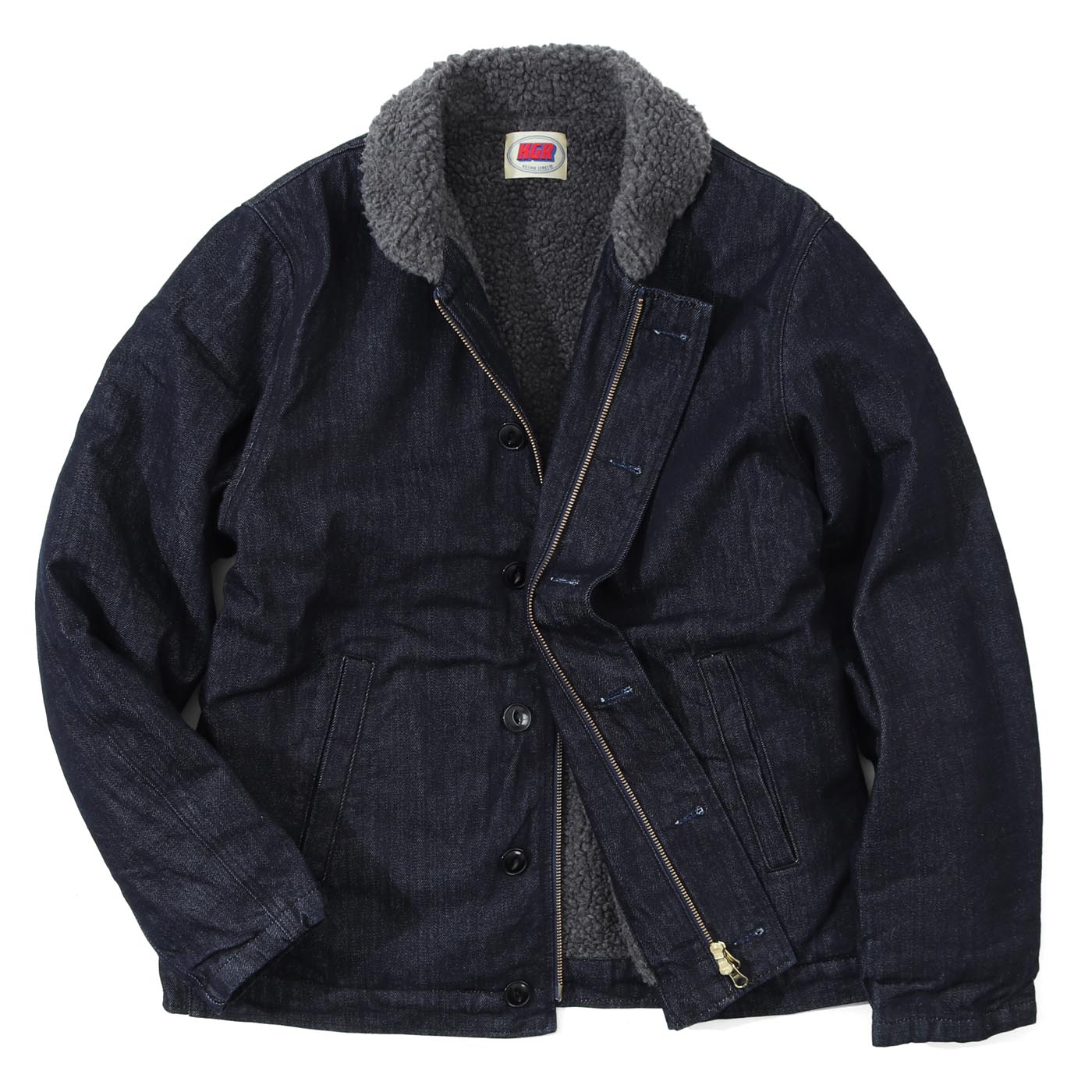 児島ジーンズ 公式通販 N-1 デッキジャケット KGR : 児島ジーンズ公式