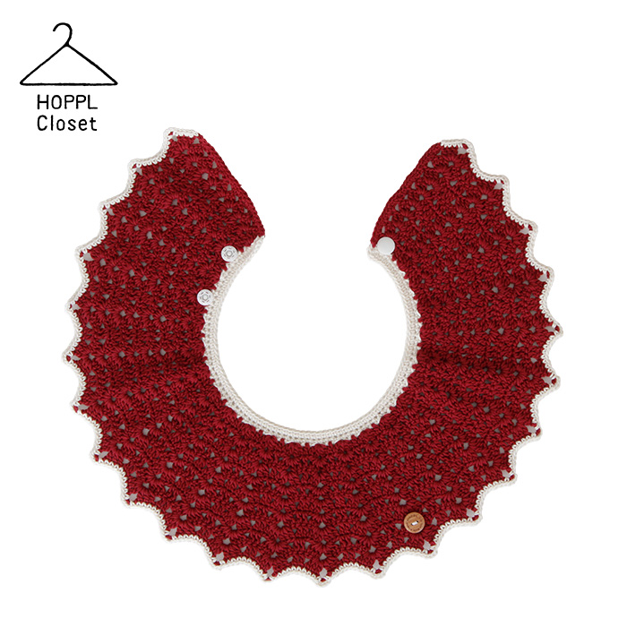 スタイ ビブ 帽子 ニットビブ・ニットキャップ ギフト 手編み 日本製