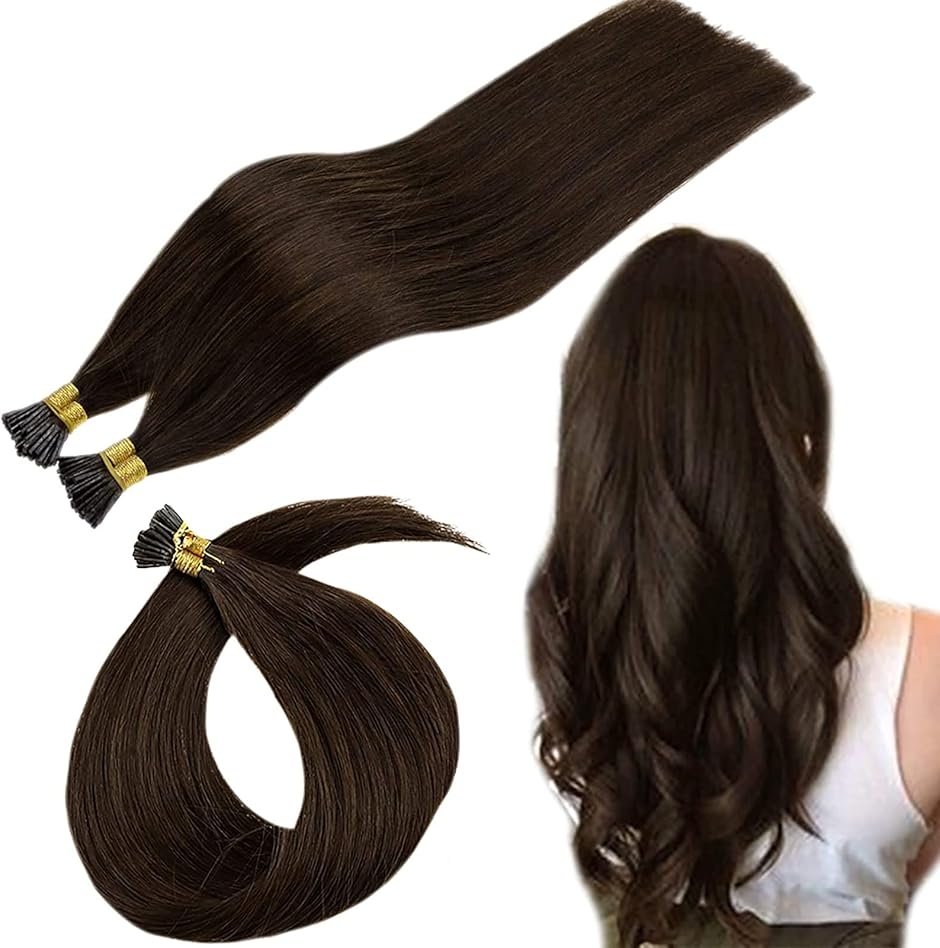 人毛 I TIP チップエクステ レミーエクステ カラー ウィッグ