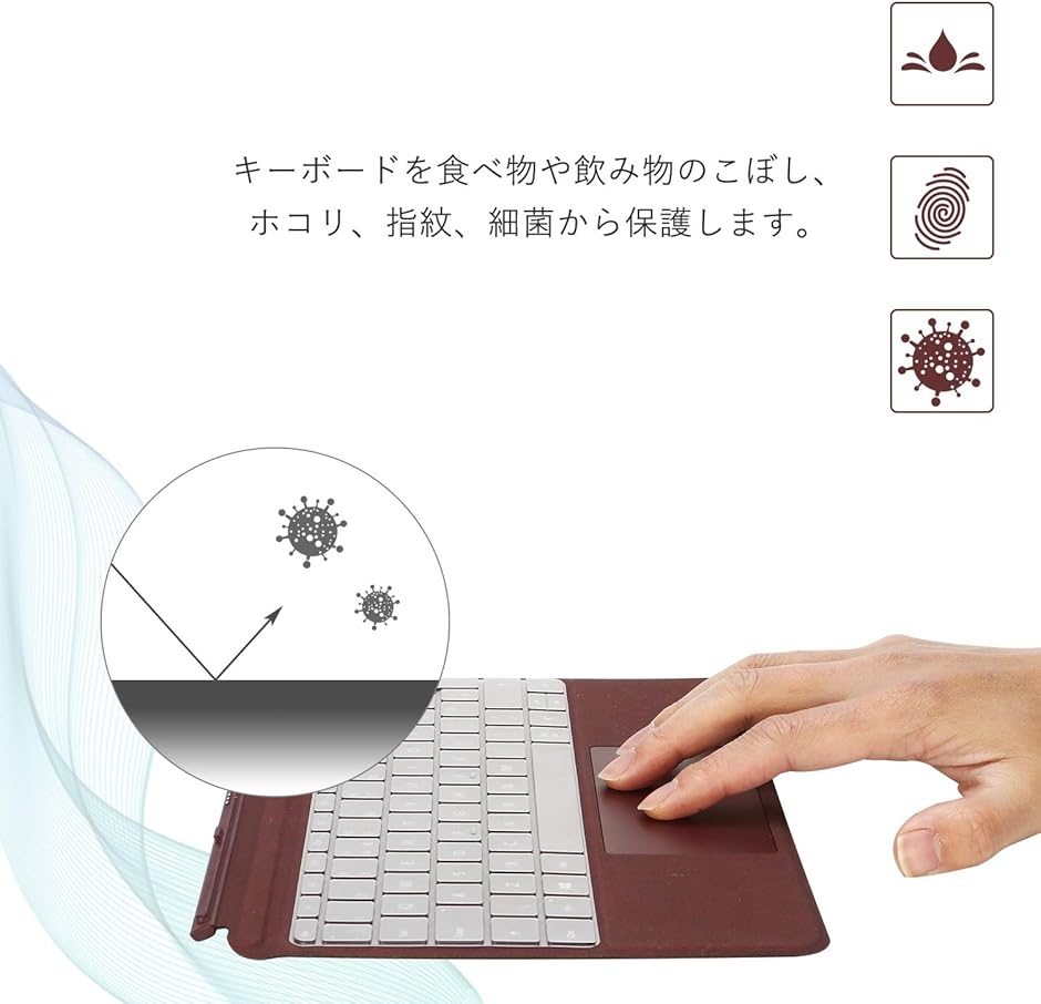 マイクロソフト Surface Go 3 2021年発売 / キーボードカバー MDM (Go