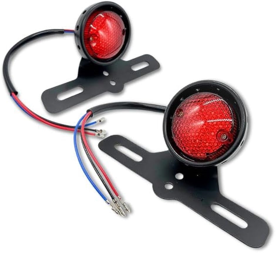 ビンテージ LED テールランプ ナンバー灯 ステー ハーレー スーパー