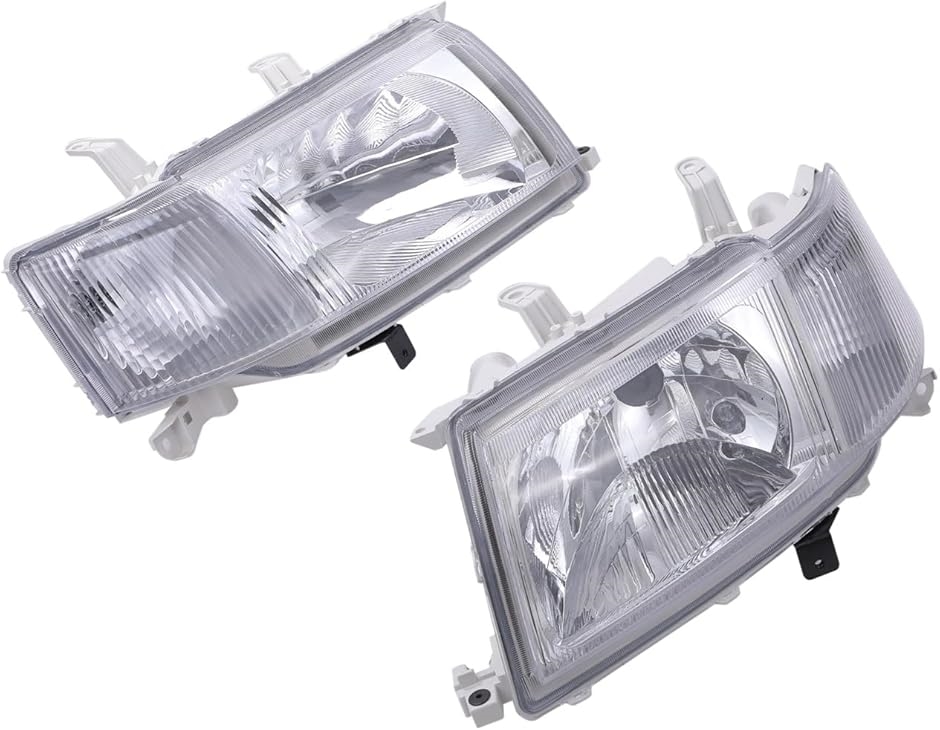 互換品】トヨタ 用 ヘッドライト ヘッドランプ 左右セット プロ