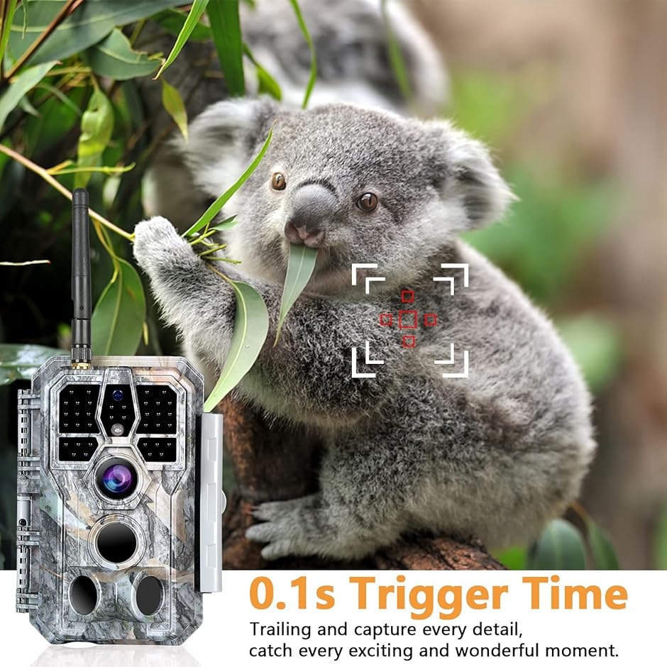 Blazevideo トレイルカメラ A280W 1296P人感センサー 防犯カメラ 野生