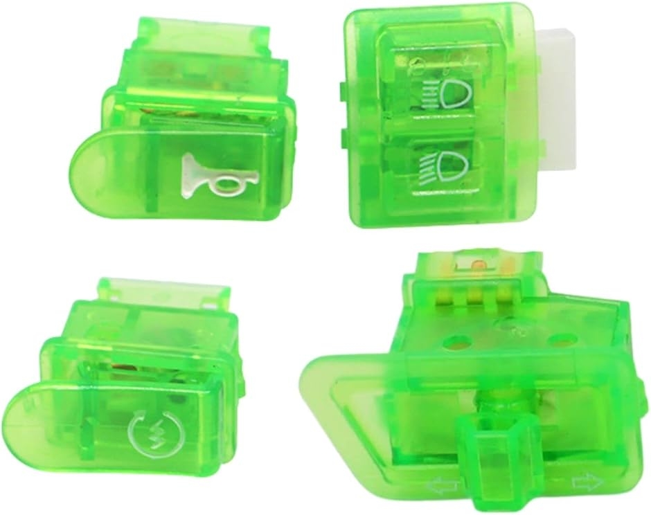 バイク スケルトン スイッチ セット 汎用 ハンドル ボタン ディオ Dio