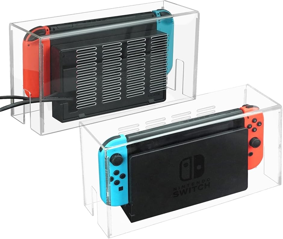 Switch ドック カバー 防じんケース 通気口 ゲーム中使用可能 スイッチ