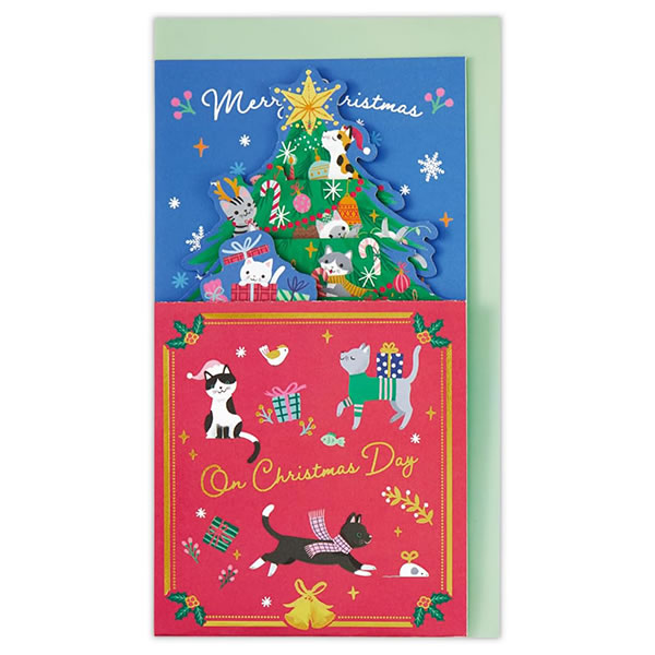 Hallmark（ホールマーク） クリスマスカード 洋風 立体カード XAR-846