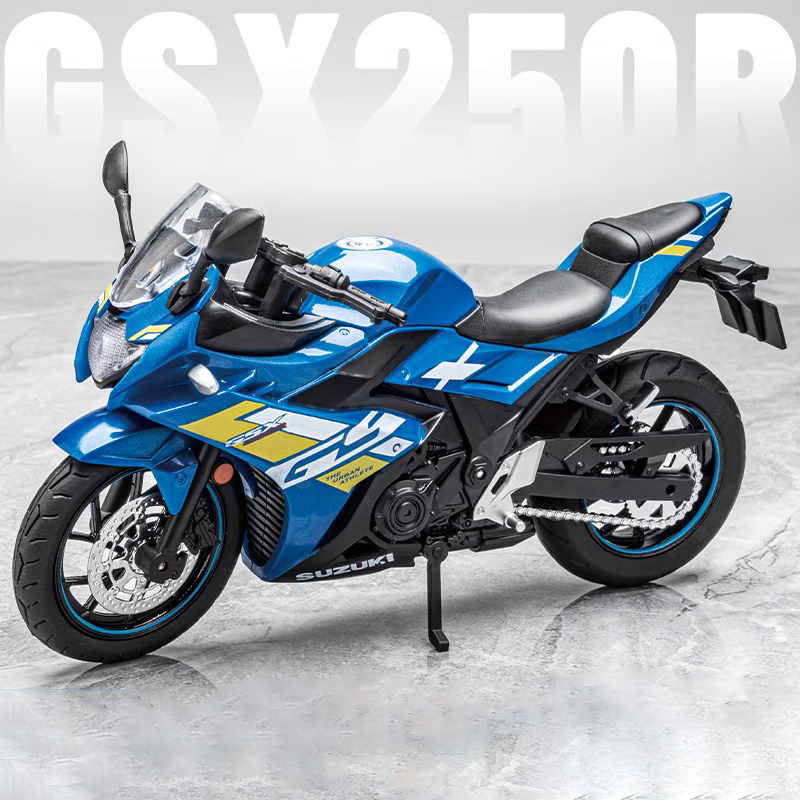 W20230329 ミニカー バイク SUZUKI スズキ GSX250R 1/12スケール