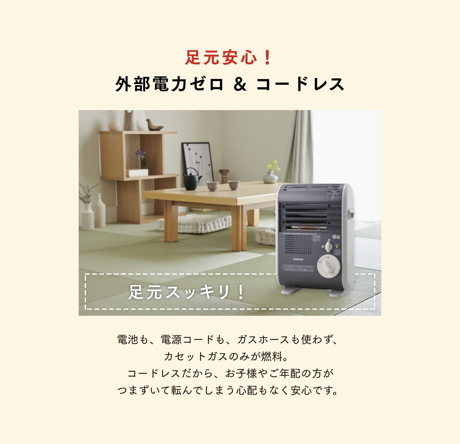 Iwatani（イワタニ） 【公式】Iwatani 岩谷 カセットガスファン