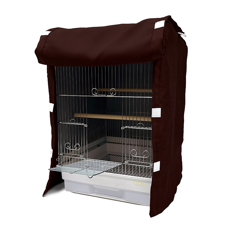 鳥かご ケージカバー 1級遮光 Mサイズ 38×40×54 全4色 フルダル 無地