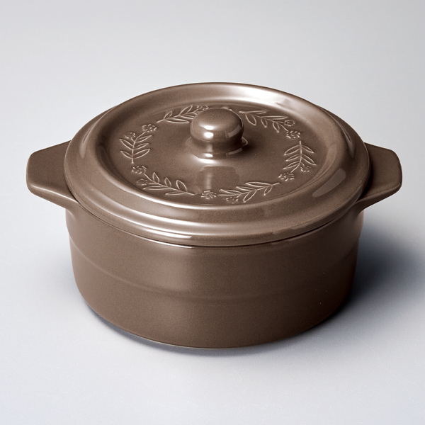 鍋 ココット 両手鍋 グリル鍋 蓋付 オーブン対応 オーバル 一人用鍋